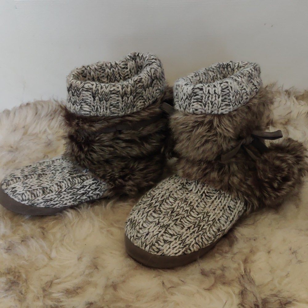 Fuzzy boots